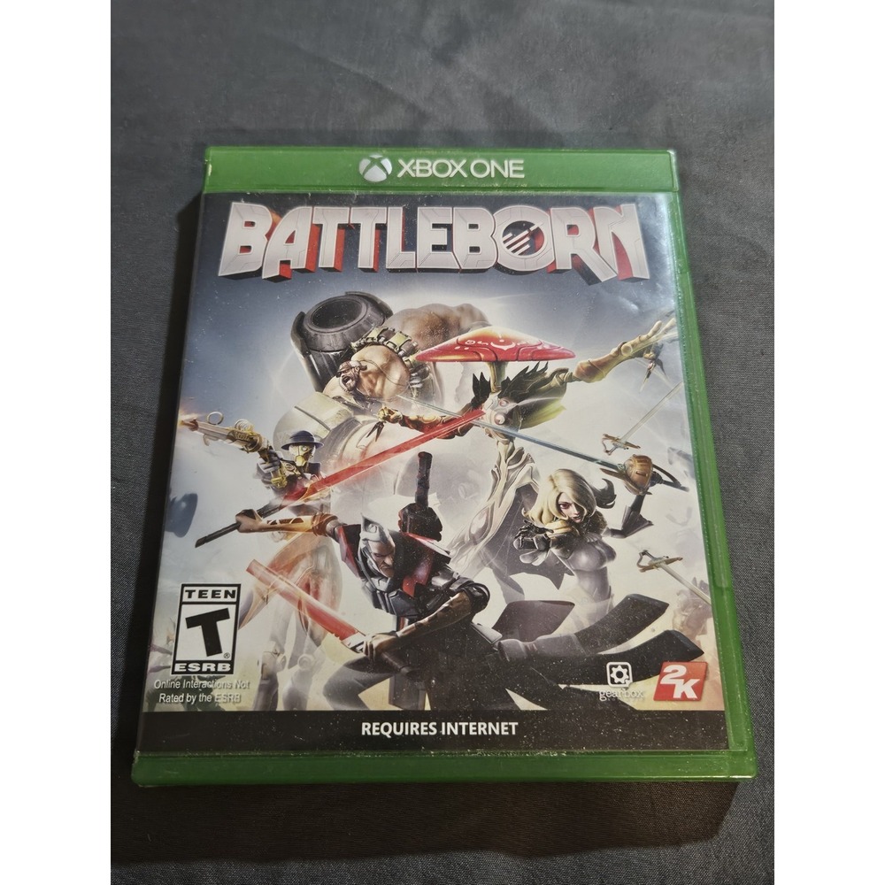 Battleborn Xbox One 2016‎ Gearbox 2K Games Hero Shooter Physical Disc CIB